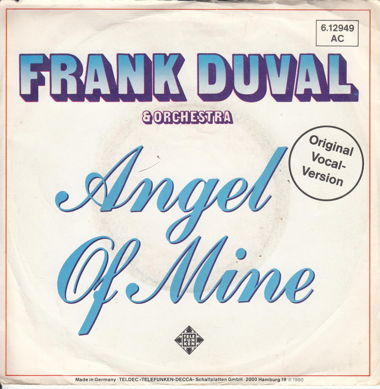Frank Duval & Orchestra – Angel Of Mine