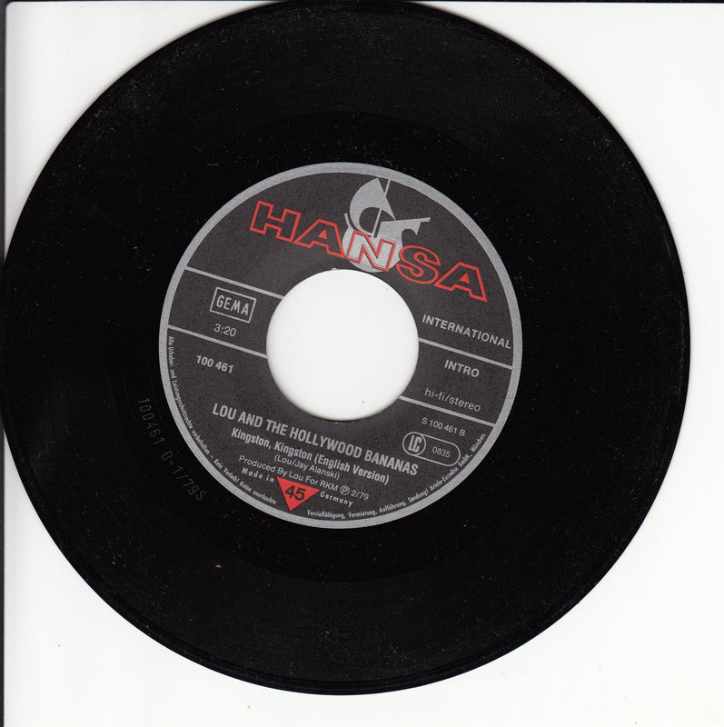 Lou And The Hollywood Bananas – Kingston, Kingston