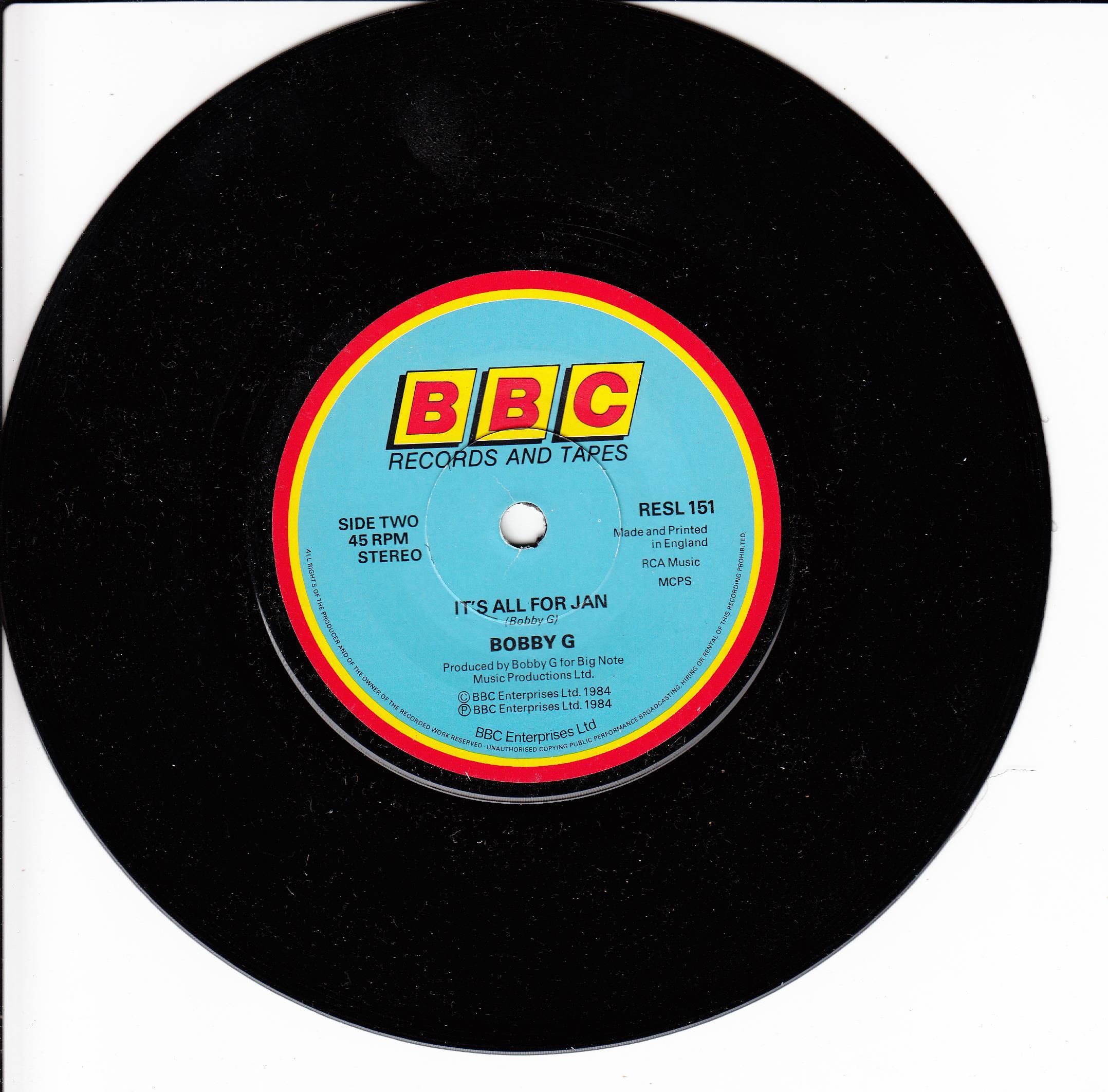 Bobby G - Big Deal (UK)