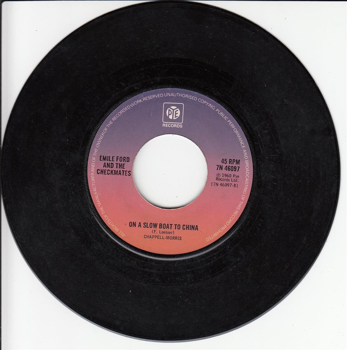 Emile Ford And The Checkmates - What Do You Want To Make Those Eyes At Me For (UK)