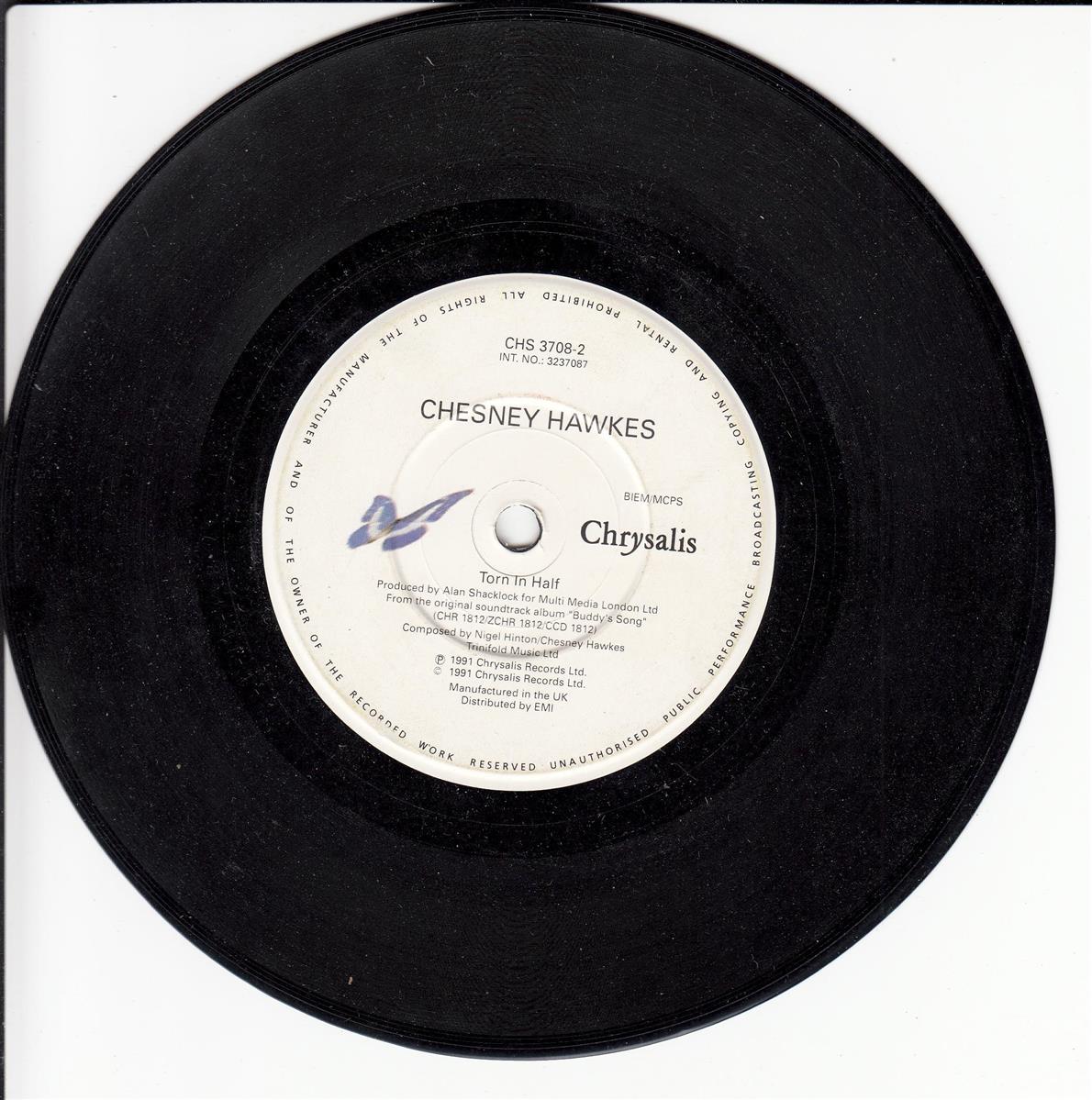 Chesney Hawkes - I'm A Man Not A Boy (UK)
