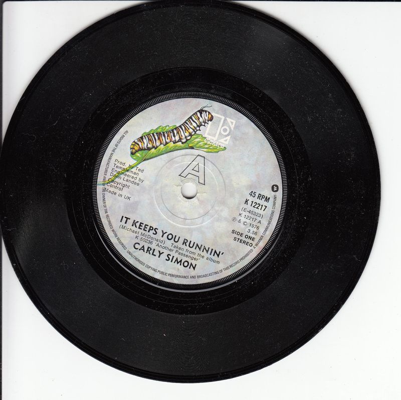 Carly Simon – It Keeps You Runnin' (UK)
