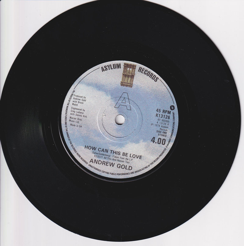 Andrew Gold – How Can This Be Love (UK)