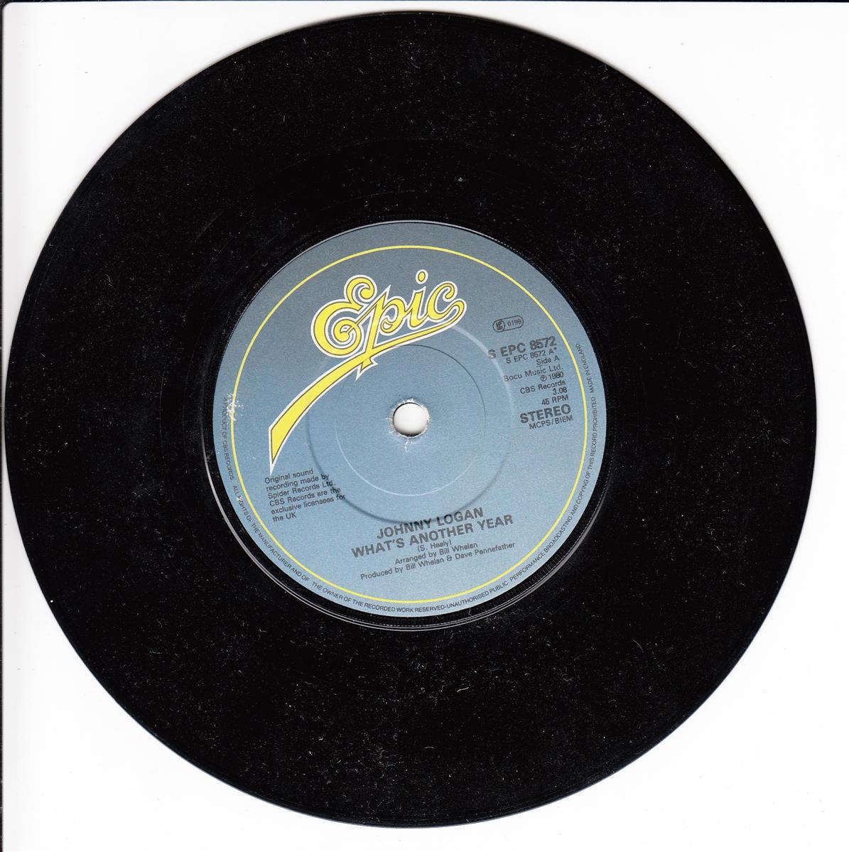 Johnny Logan - What's Another Year (UK)