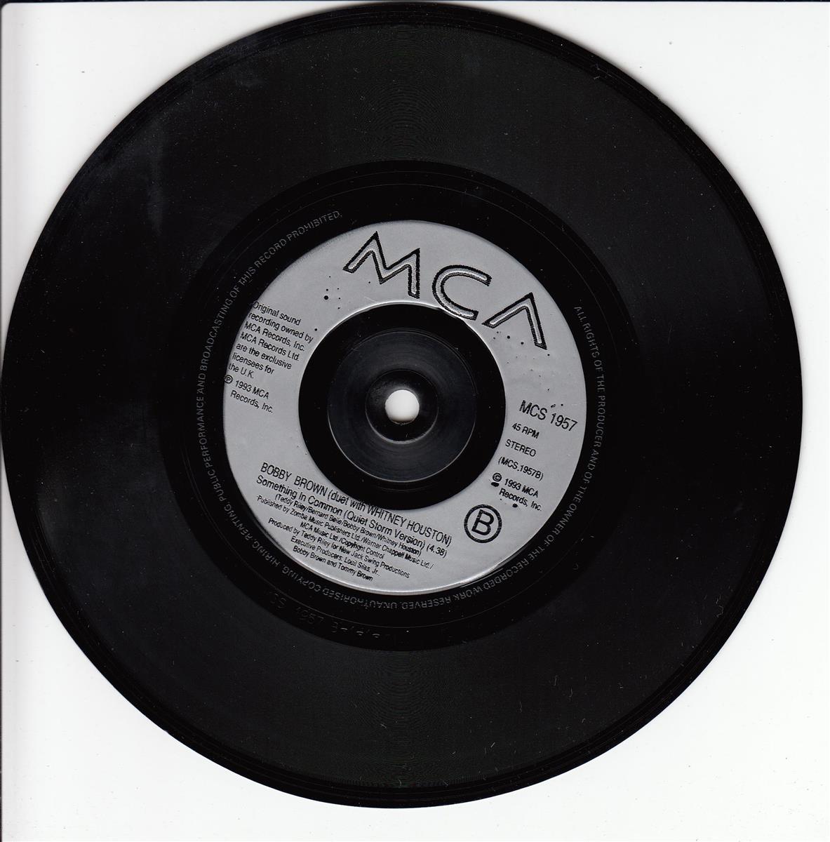 Bobby Brown & Whitney Houston - Something In Common (UK)
