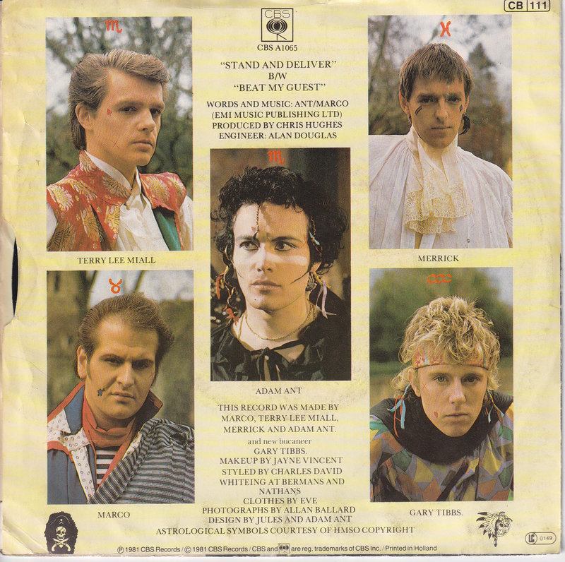 Adam And The Ants – Stand & Deliver!