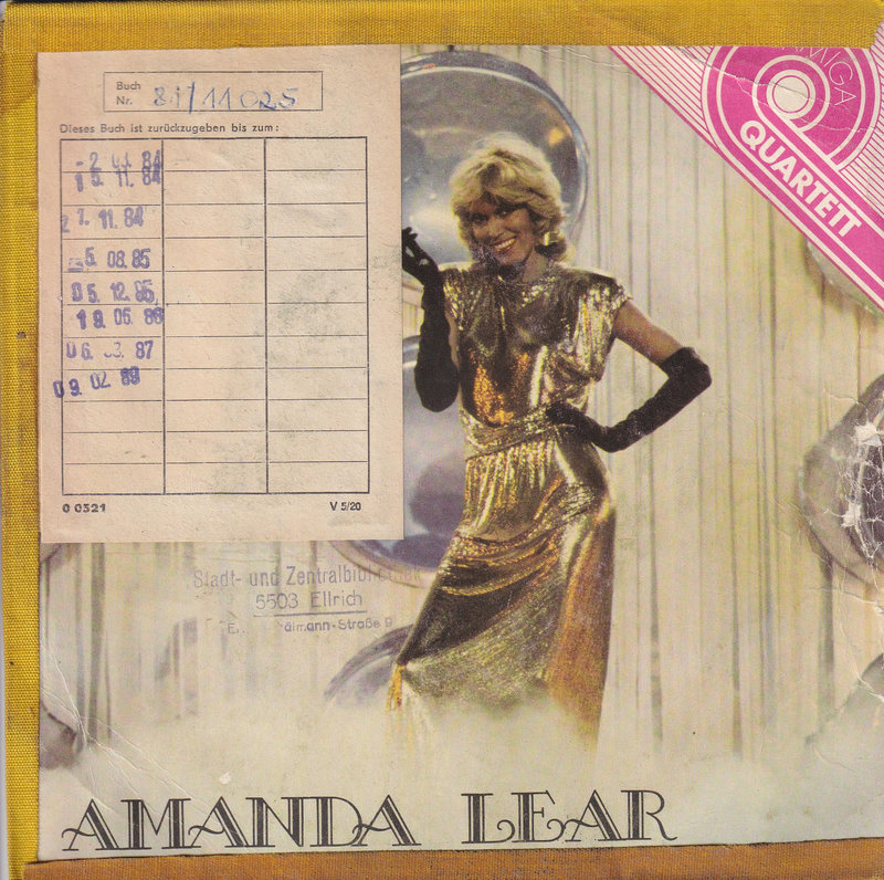 Amanda Lear - Amiga Quartett (DDR)