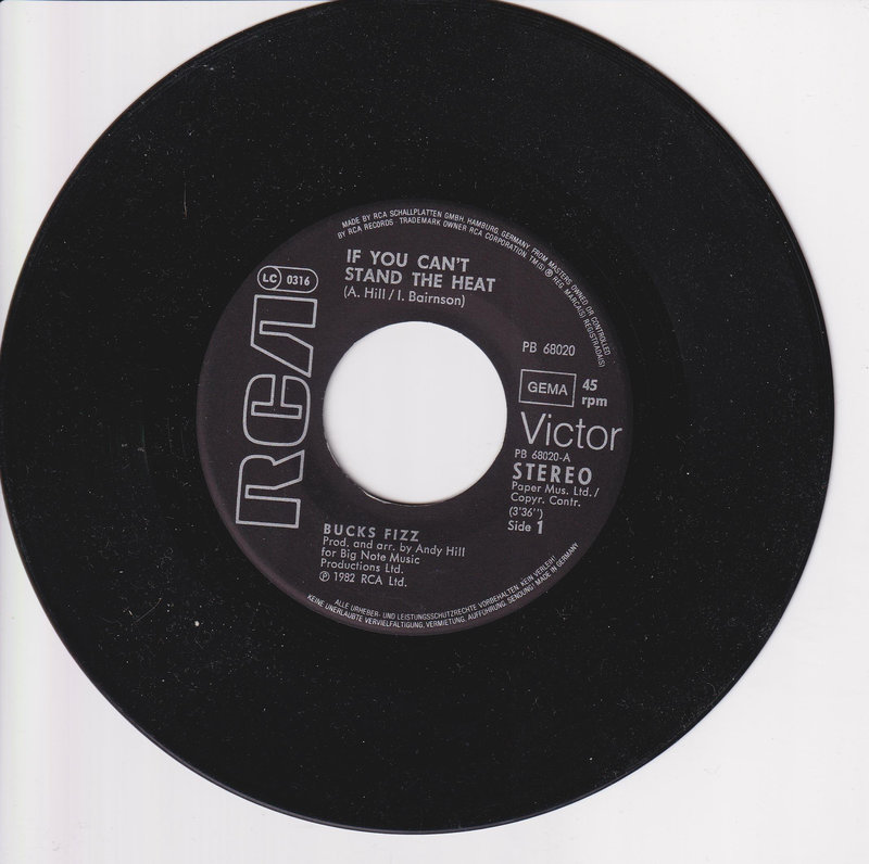 Bucks Fizz – If You Can't Stand The Heat
