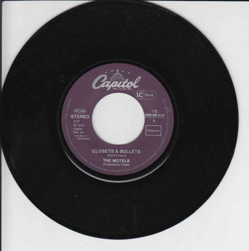 The Motels – Closets & Bullets