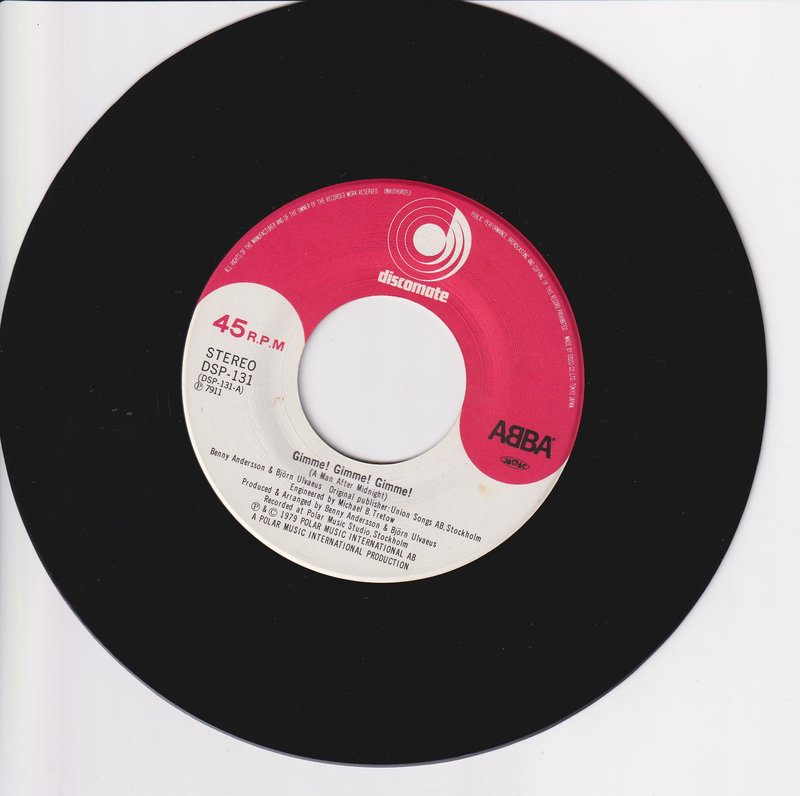 ABBA – Gimme! Gimme! Gimme! (A Man After Midnight) (Japan)