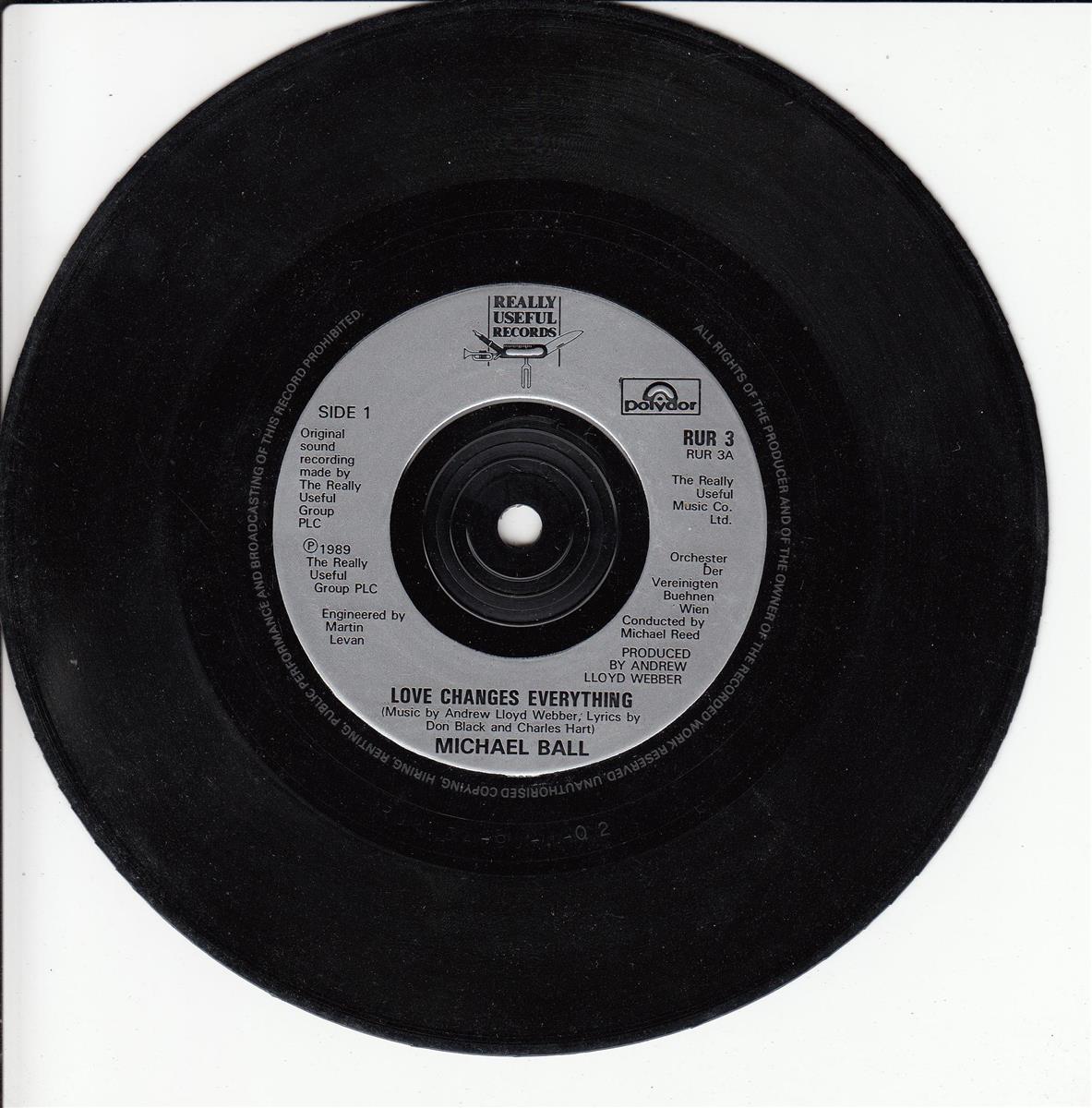 Michael Ball - Love Changes Everything (UK)