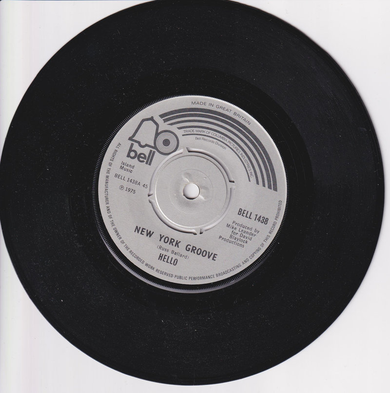 Hello – New York Groove (UK)