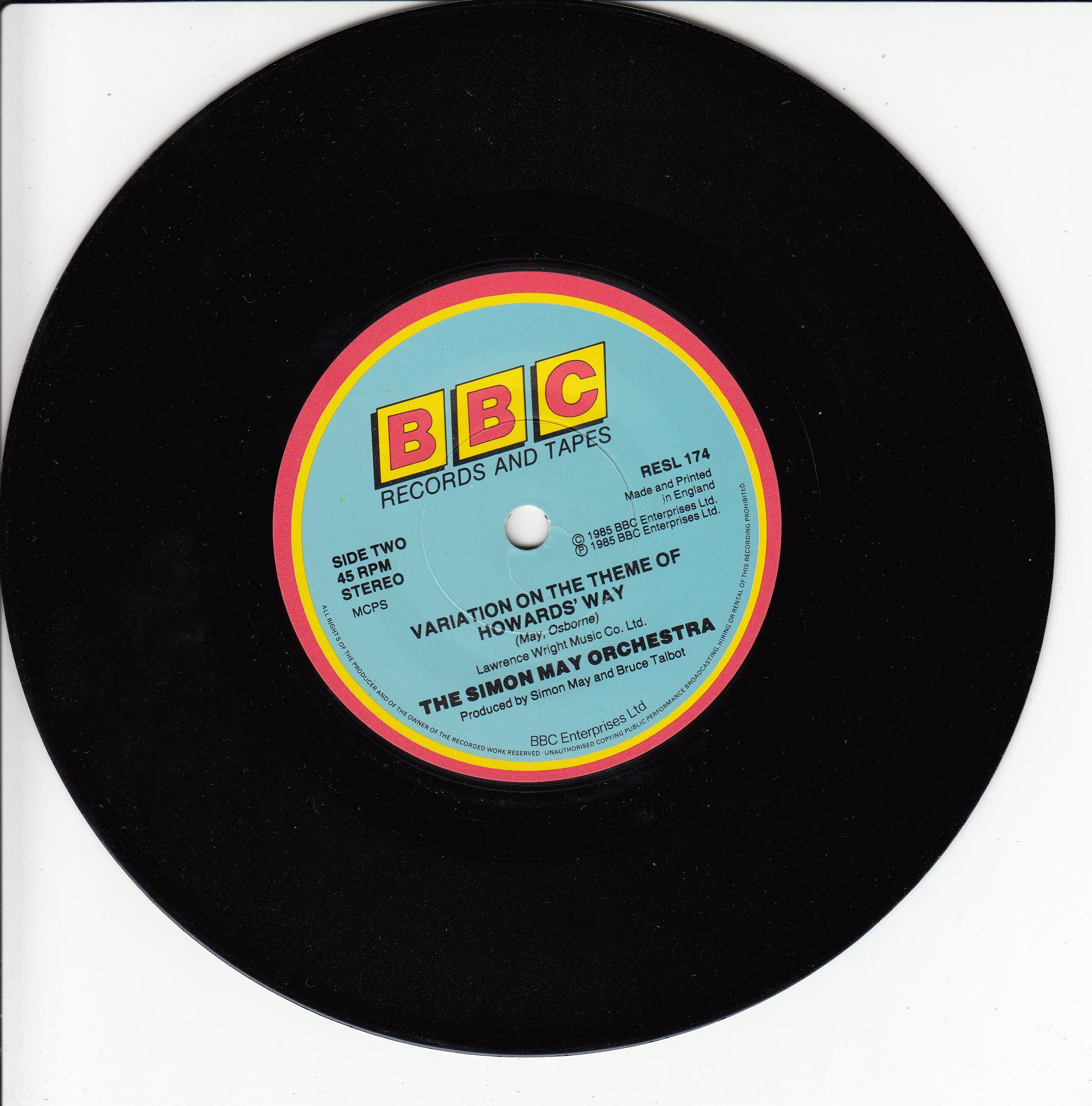 The Simon May Orchestra - Howards' Way (UK)