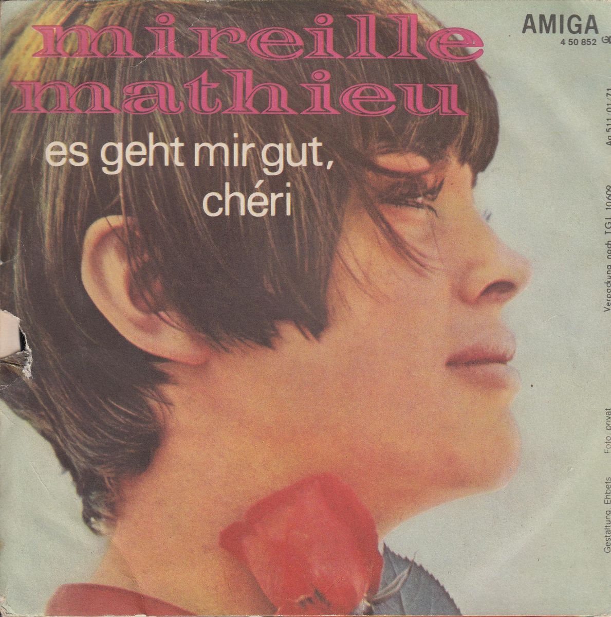 Mireille Mathieu - Die Kinder Von Montparnasse (DDR)