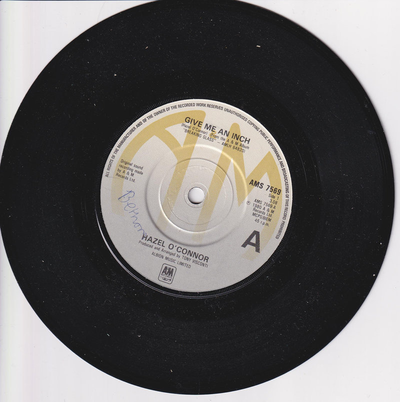 Hazel O'Connor – Give Me An Inch (UK)