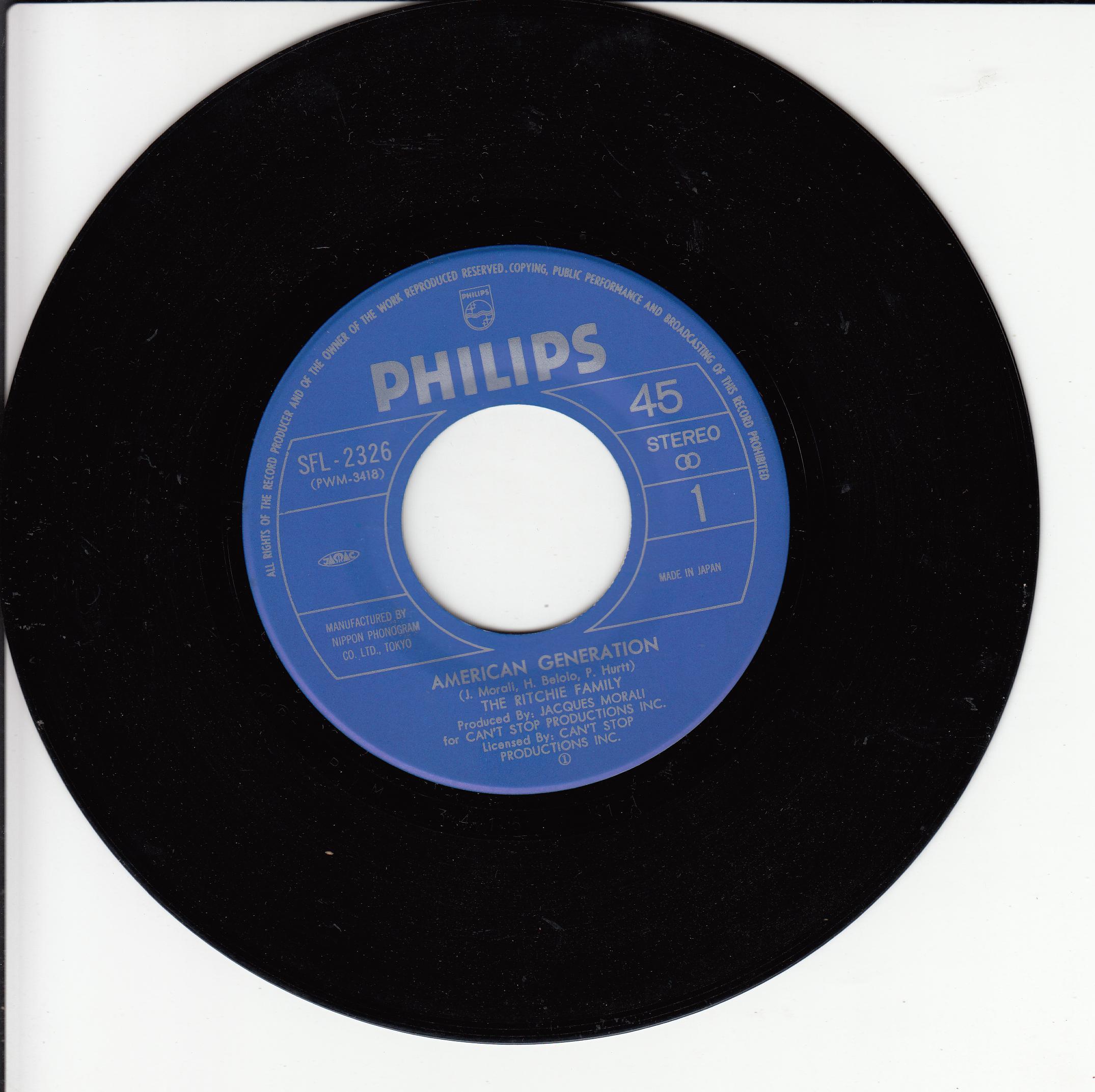 The Ritchie Family – American Generation (Japan)