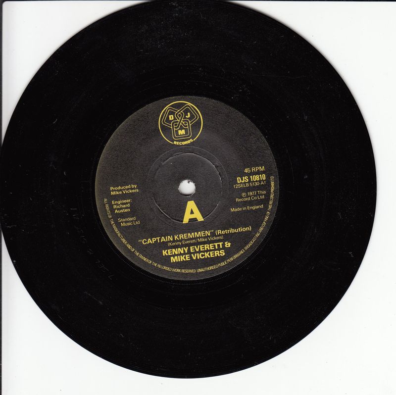 Kenny Everett & Mike Vickers - "Captain Kremmen" (UK)
