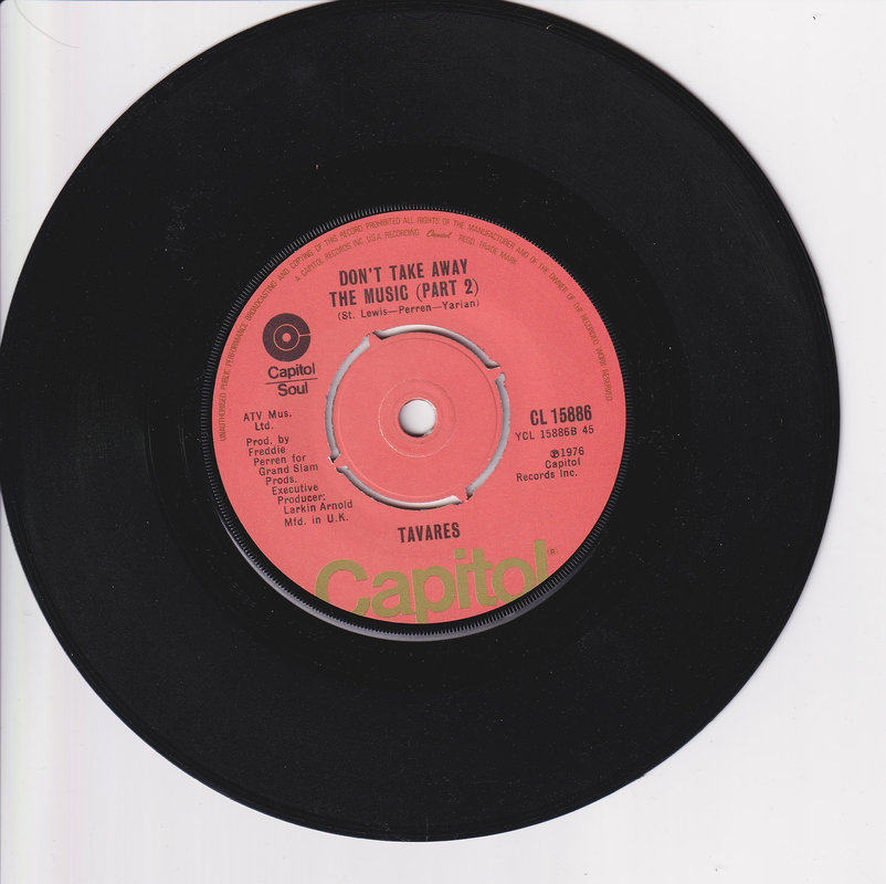 Tavares – Don't Take Away The Music (UK)