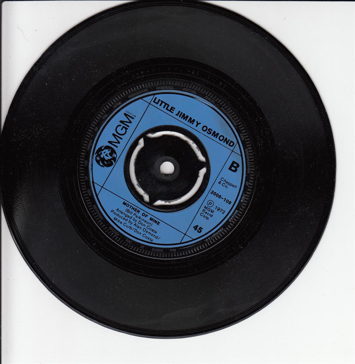 Little Jimmy Osmond - Long Haired Lover From Liverpool (UK)