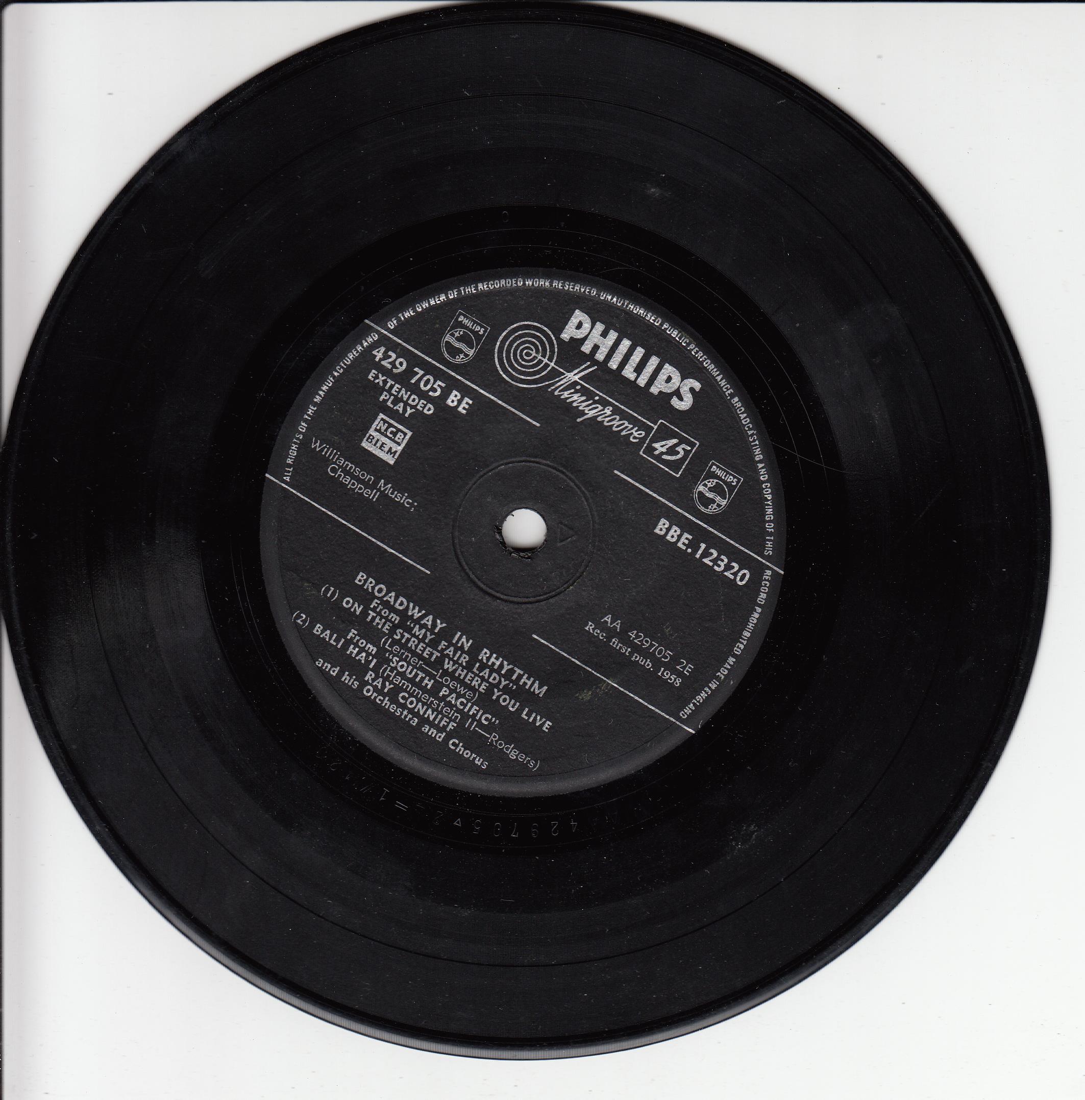 Ray Conniff And His Orchestra & Chorus - Broadway In Rhythm (UK)