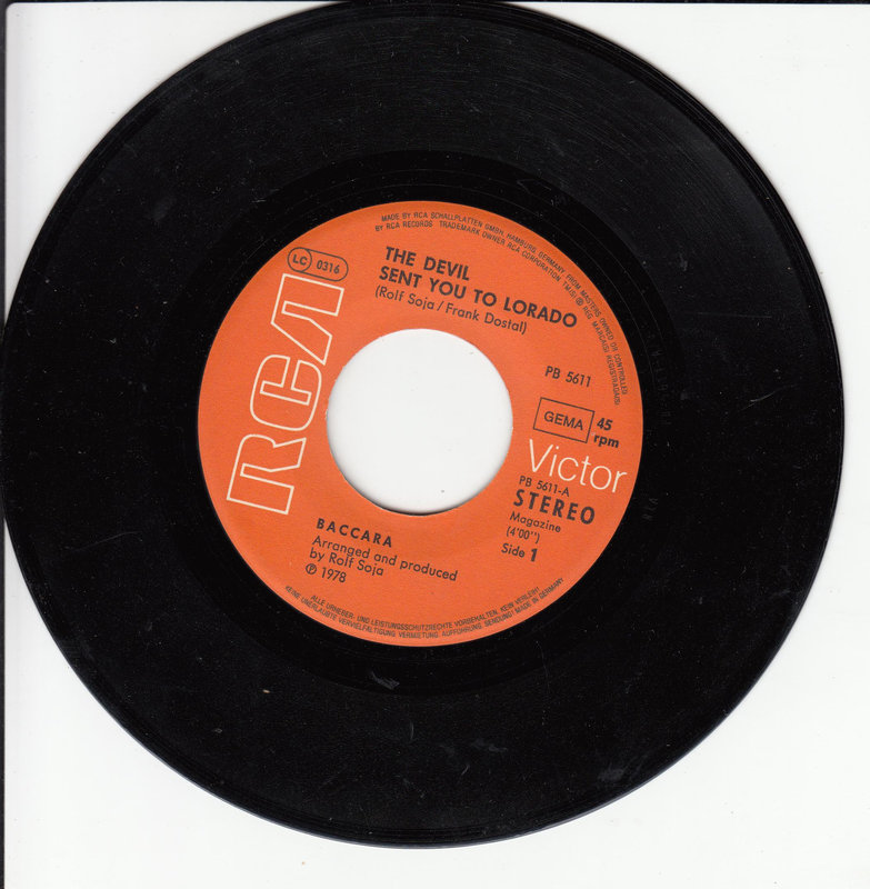 Baccara – The Devil Sent You To Lorado