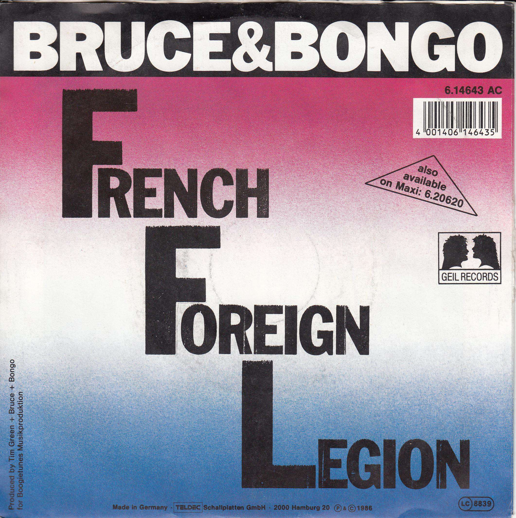 Bruce & Bongo – French Foreign Legion