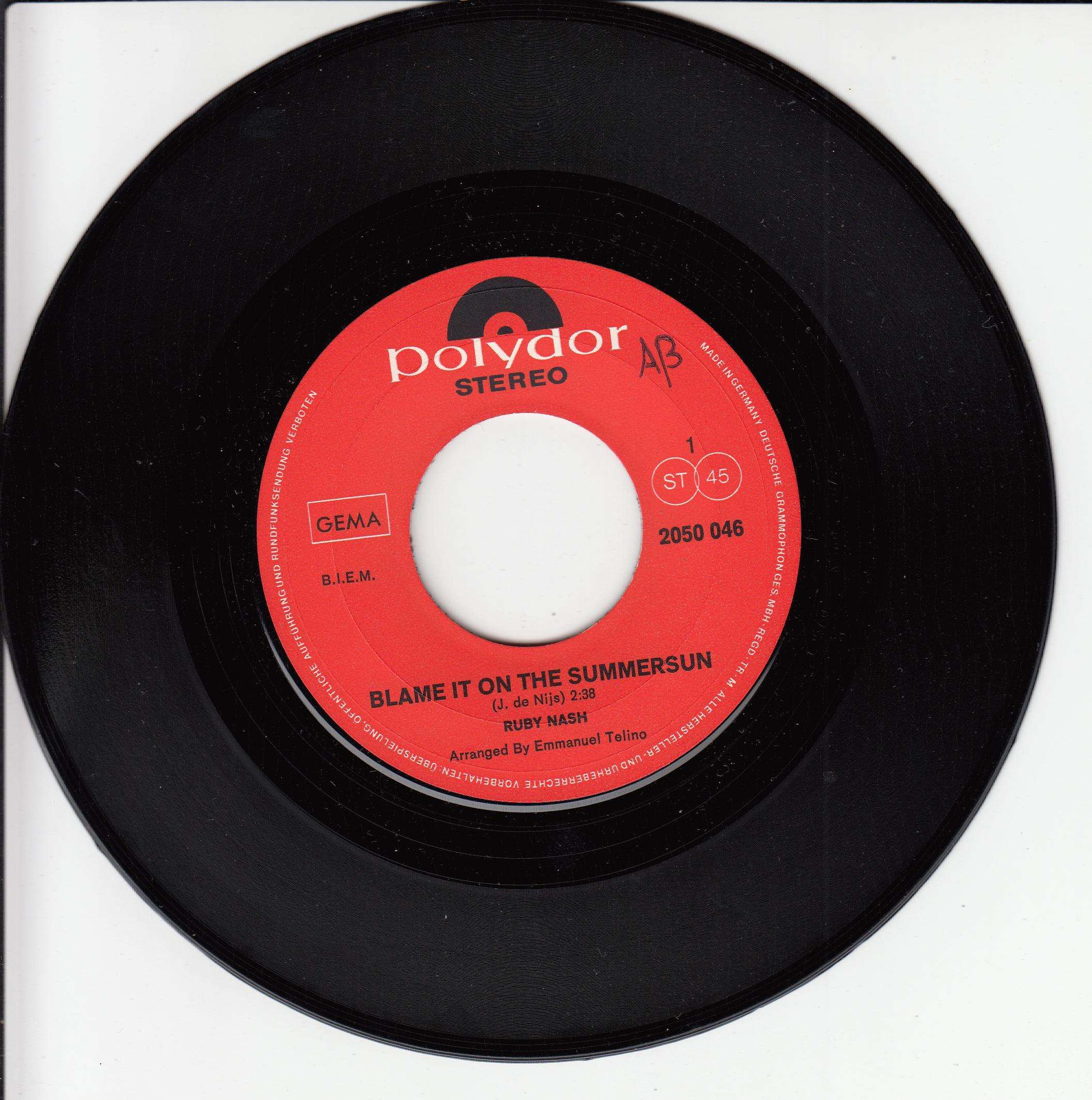 Ruby Nash – Blame It On The Summersun