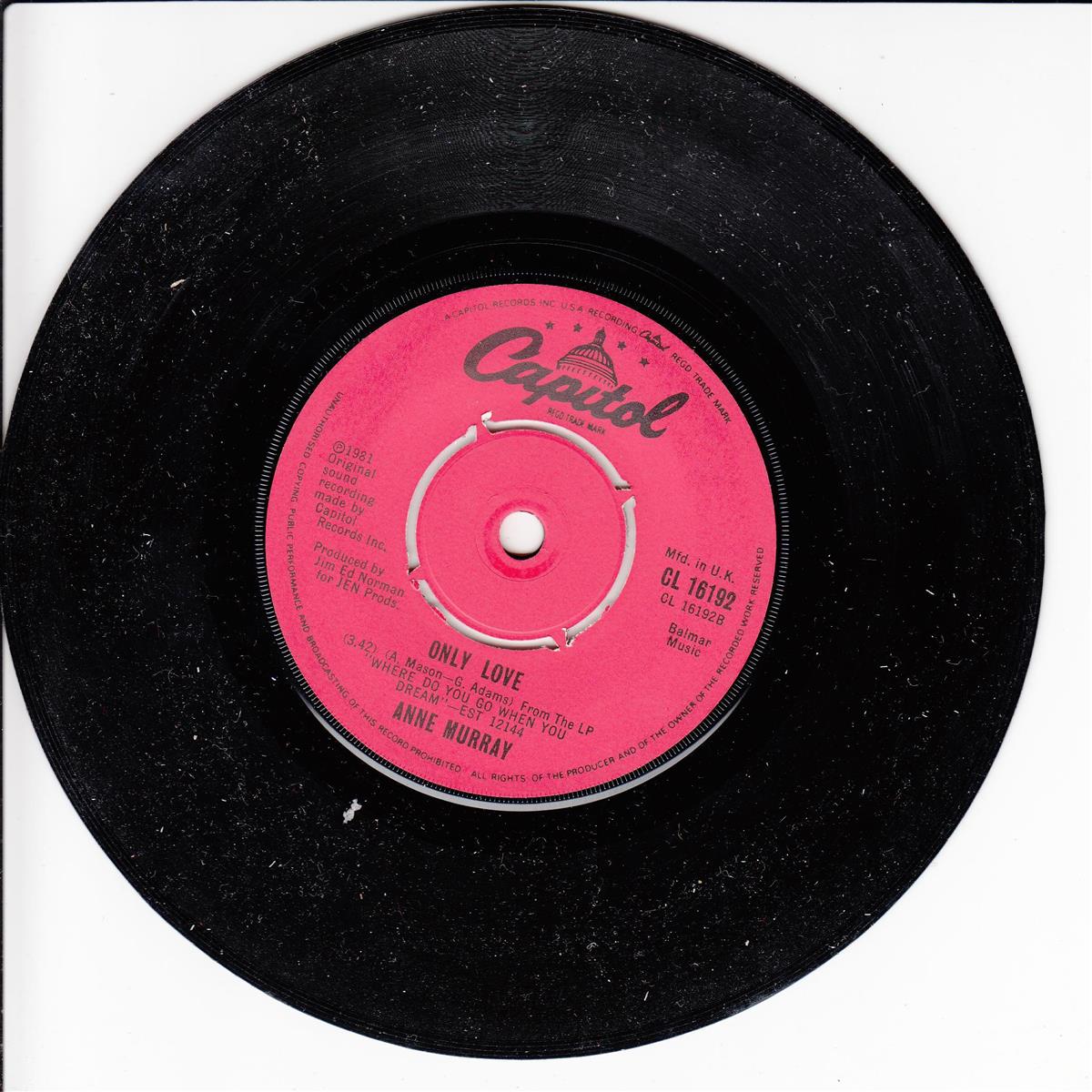 Anne Murray - Where Do You Go When You Dream (UK)