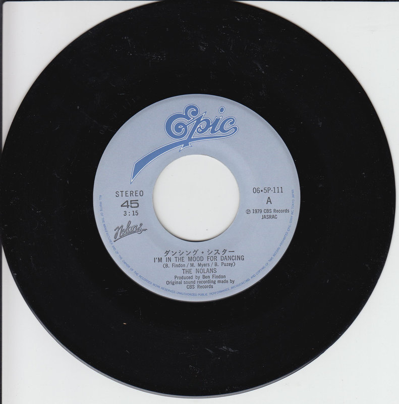 The Nolans - I'm In The Mood For Dancing (Japan)