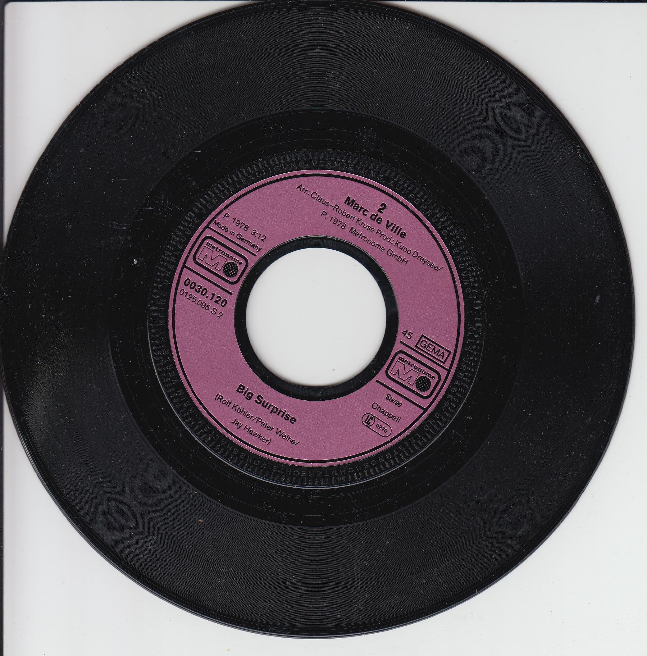 Marc De Ville – Walking Alone In The Rain