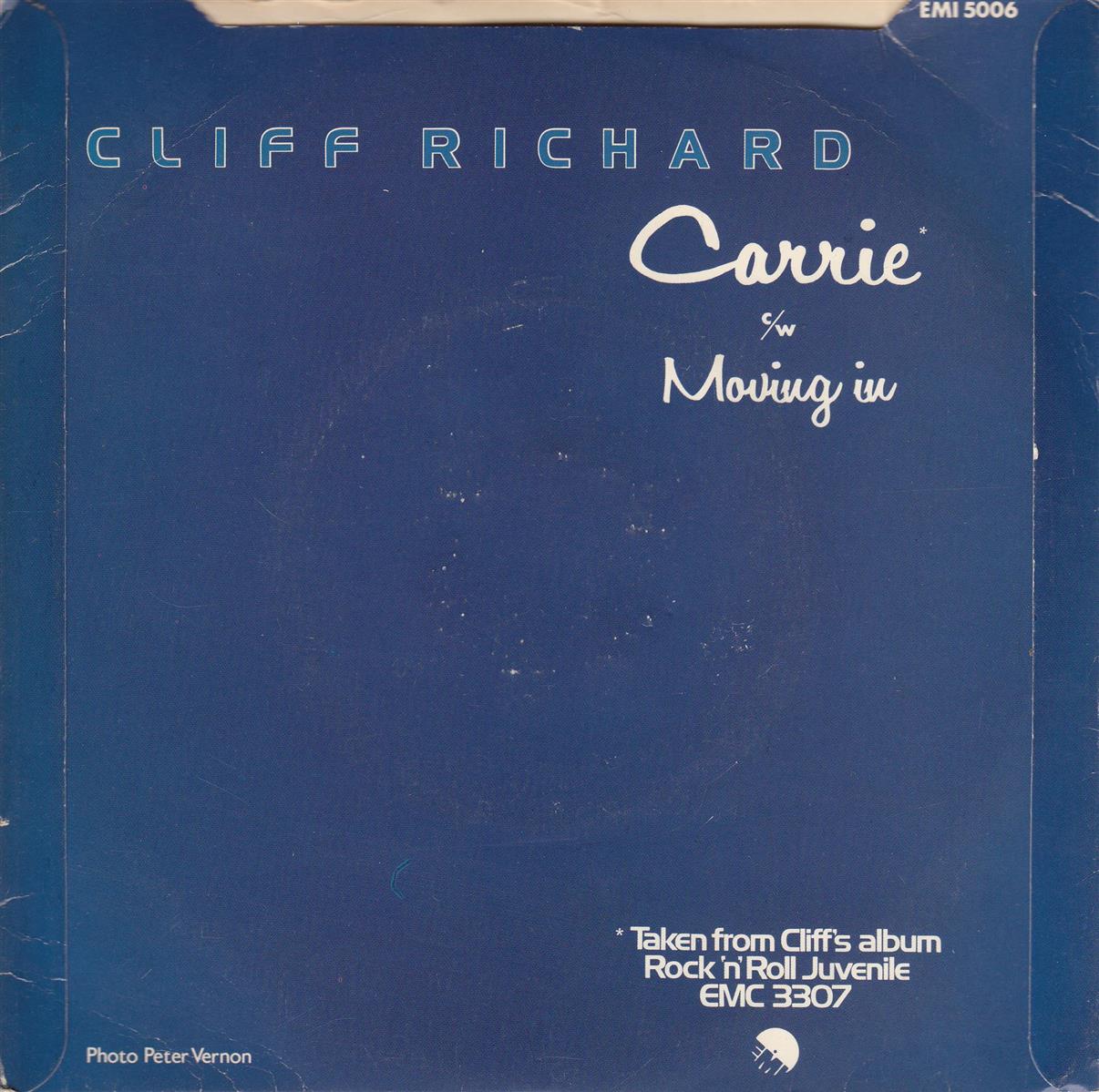 Cliff Richard - Carrie (UK)