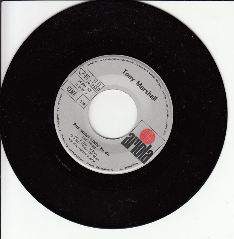 Tony Marshall – Schöne Maid