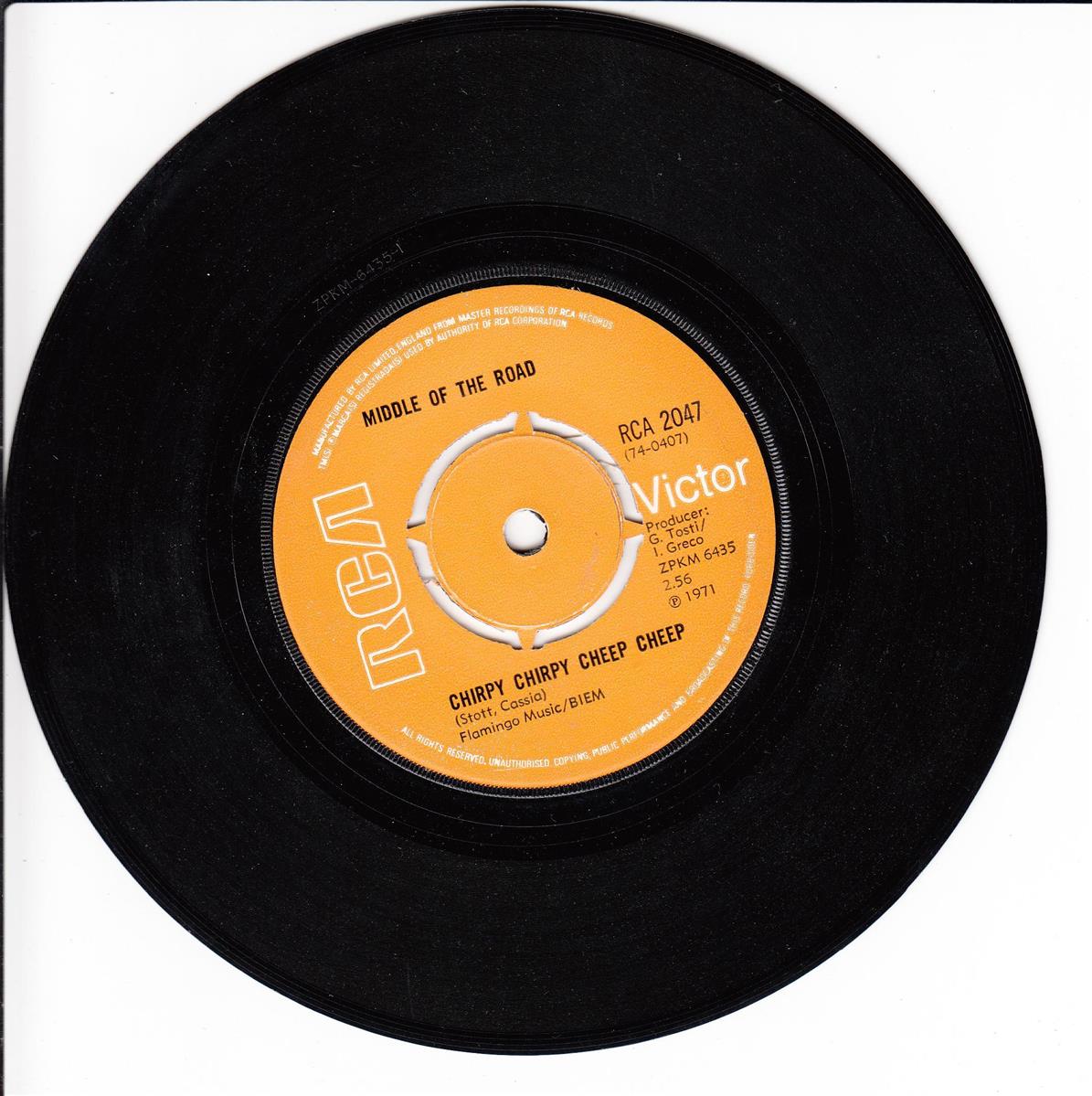 Middle Of The Road - Chirpy Chirpy Cheep Cheep (UK)