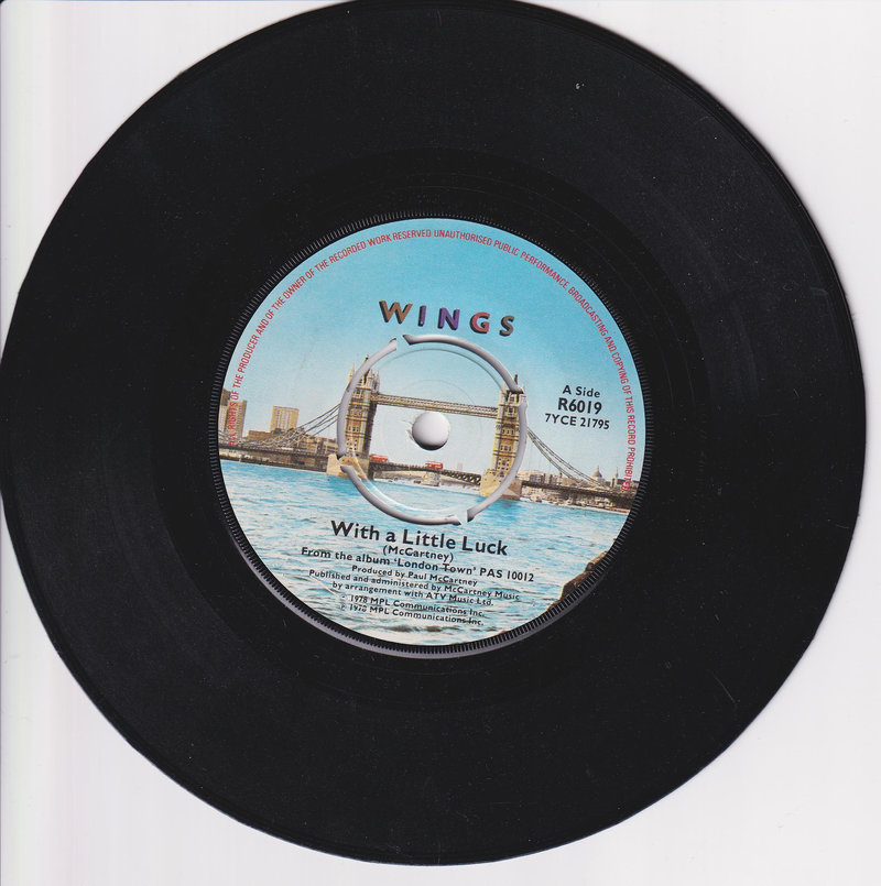 Wings – With A Little Luck (UK)