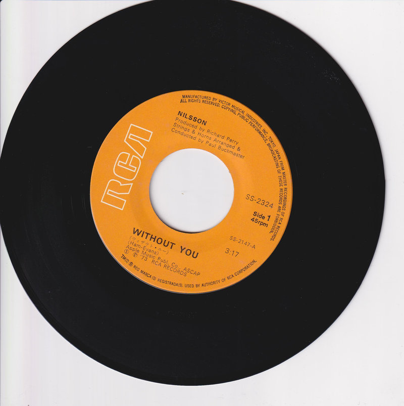 Nilsson - Without You (Japan)