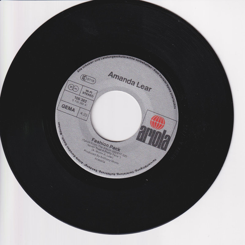 Amanda Lear – Fashion Pack (Studio 54)