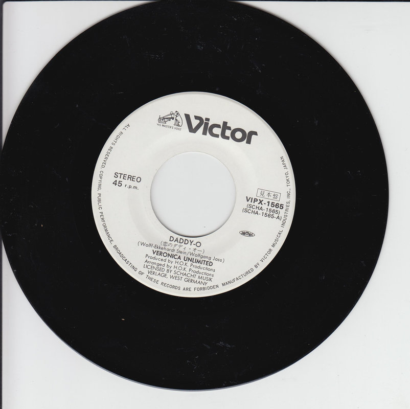 Veronica Unlimited – Daddy-O (Promo) (Japan)