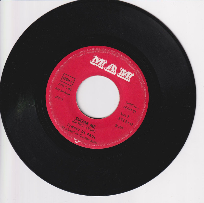 Lynsey De Paul – Sugar Me