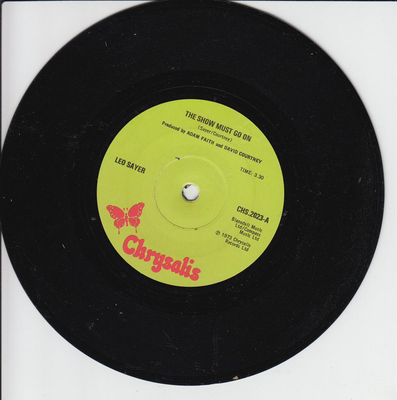 Leo Sayer – The Show Must Go On (UK)