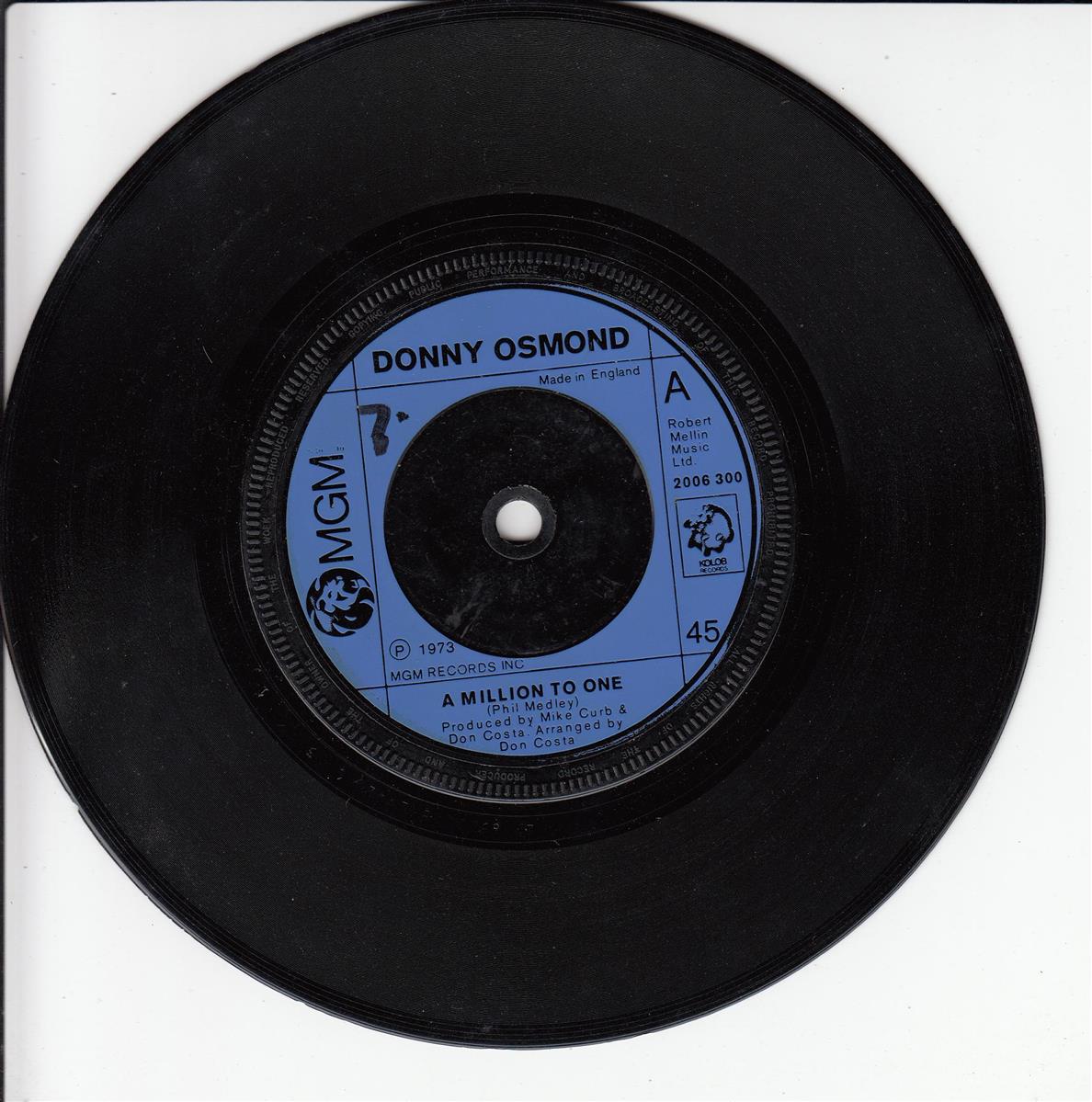 Donny Osmond - Young Love (UK)