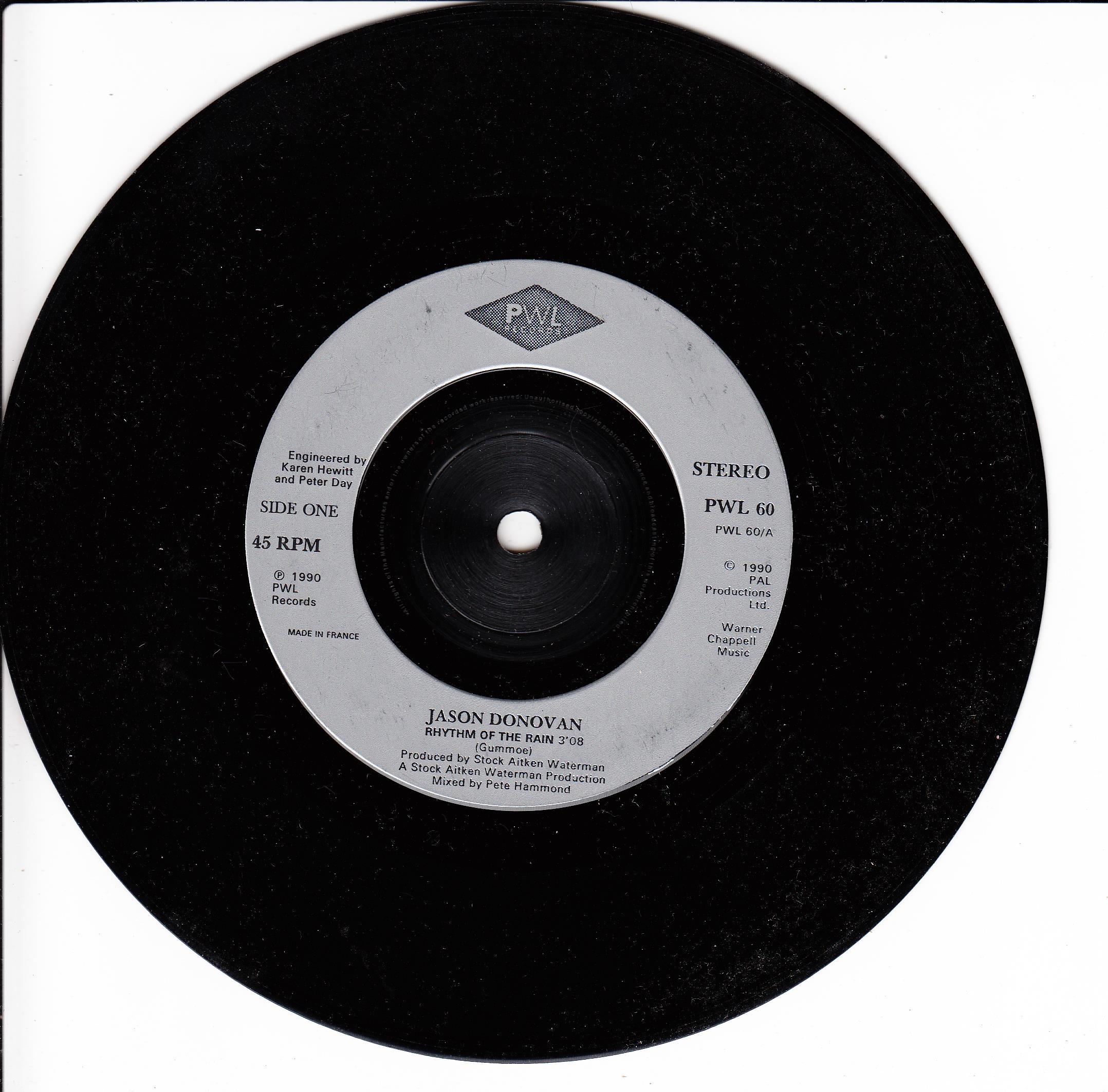 Jason Donovan - Rhythm Of The Rain (UK)