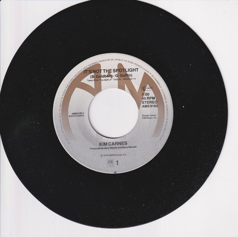 Kim Carnes – It's Not The Spotlight