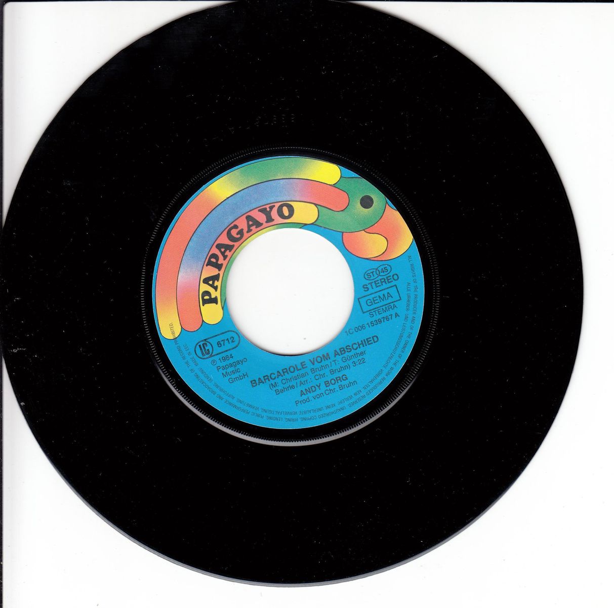 Andy Borg - Barcarole Vom Abschied