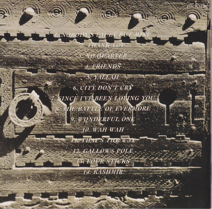 Jimmy Page & Robert Plant – No Quarter (Japan)