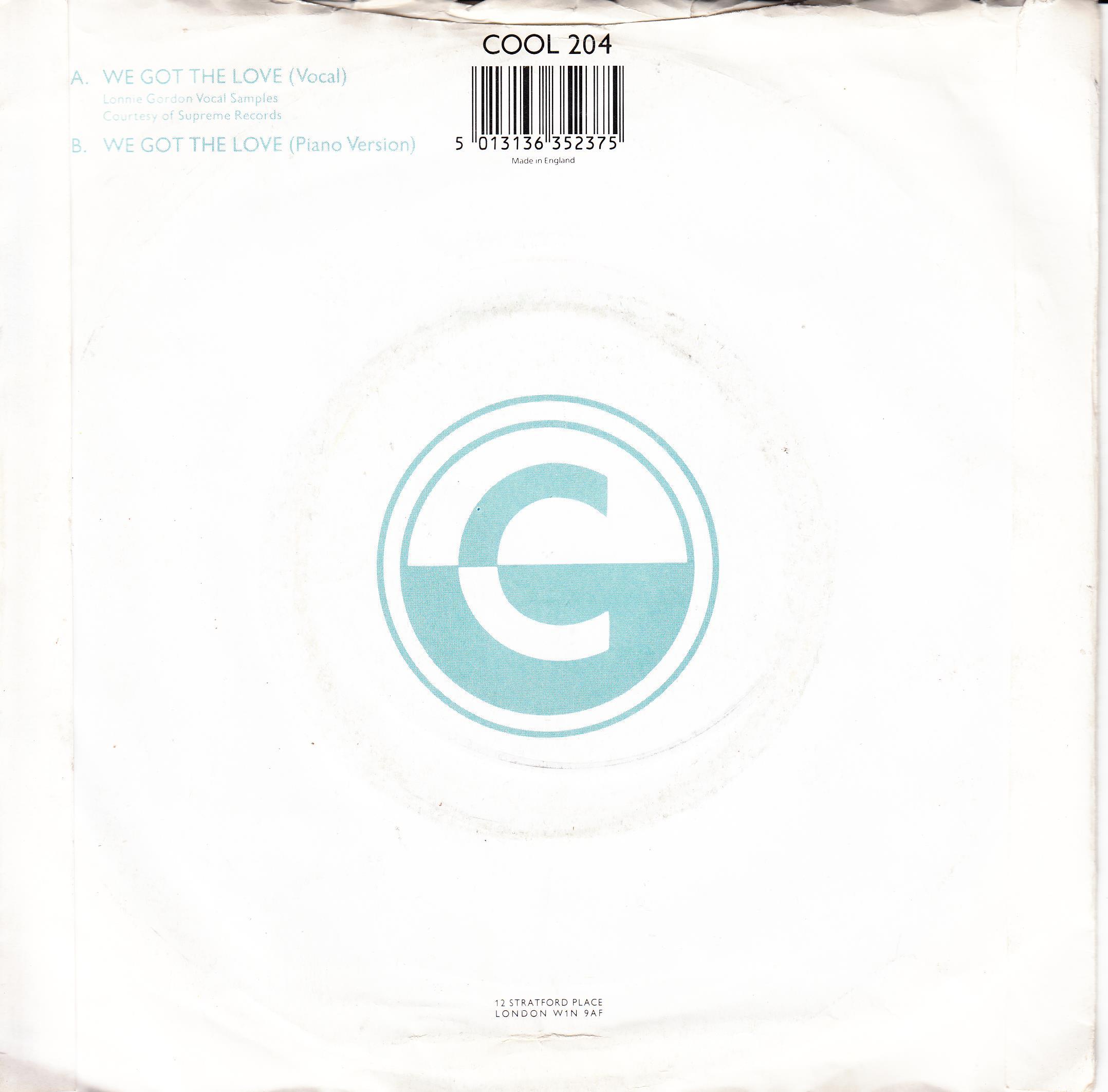 Touch Of Soul - We Got The Love (UK)