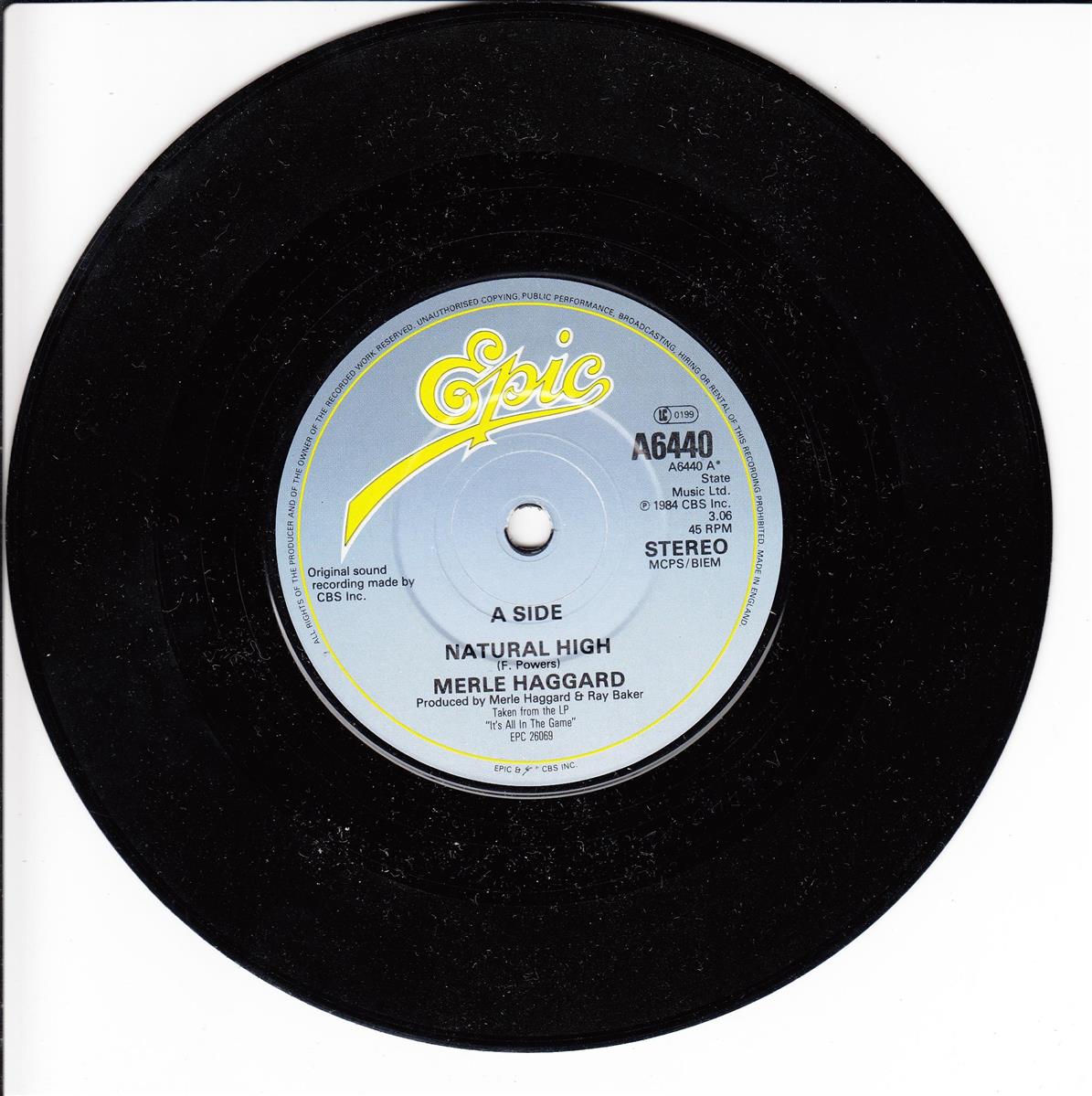 Merle Haggard - Natural High (UK)