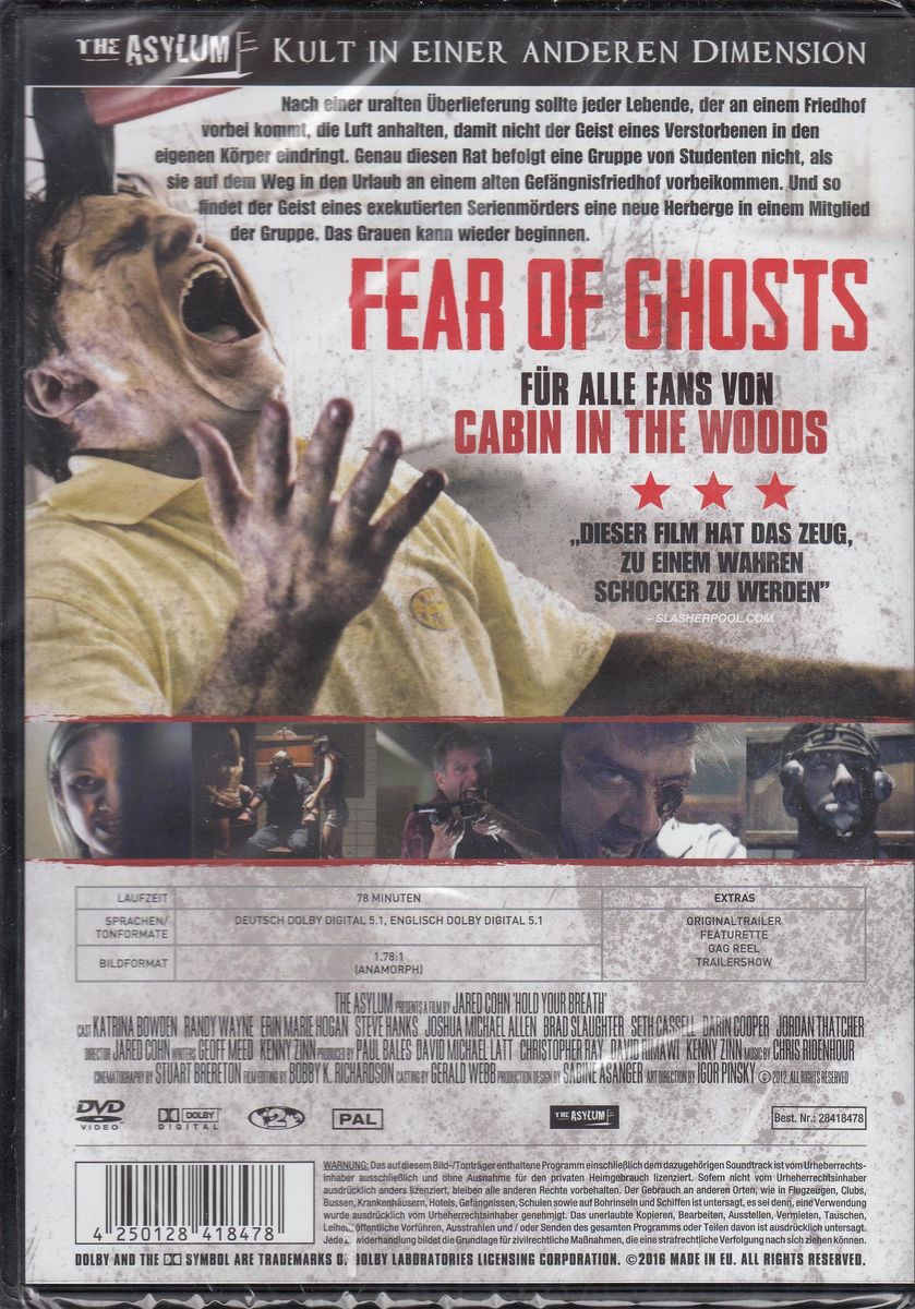 Fear Of Ghosts (DVD)