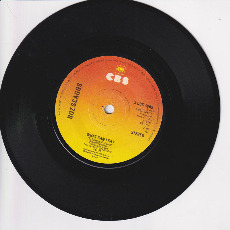 Boz Scaggs – What Can I Say (UK)