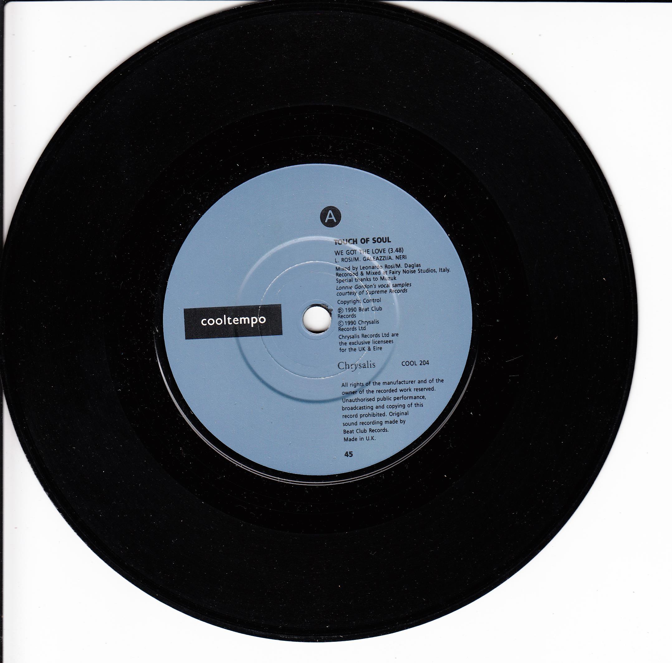 Touch Of Soul - We Got The Love (UK)