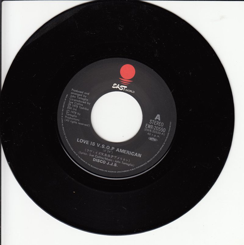 Disco J.J.S. – Love Is V.S.O.P. American (Japan)